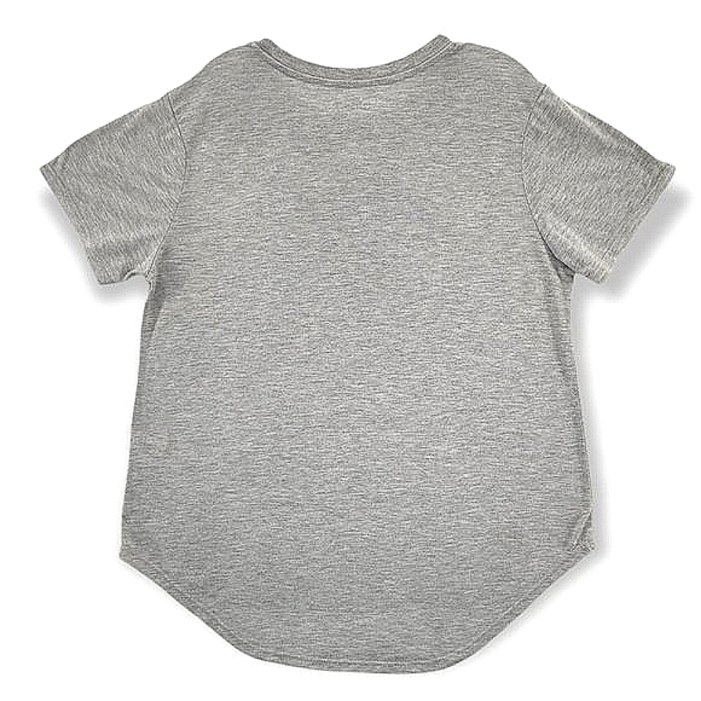 SOLD | DISNEY Lilo And Stitch Casual Girls Junior XXL Gray Tee - Picture 2 of 8